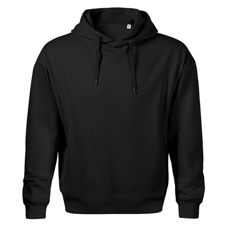 Bluza z kapturem motocyklowa z motocyklem na motor Honda Transalp 750 XL męska czarna
