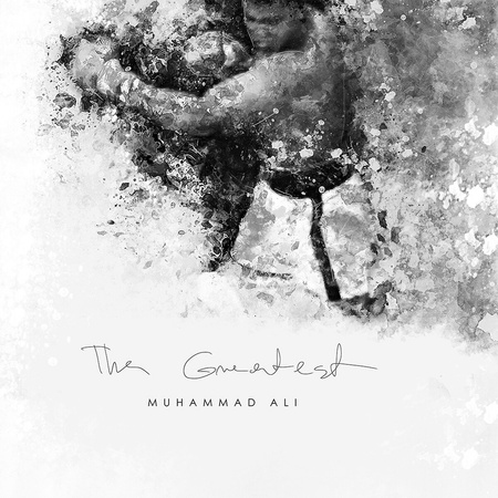 Wyprzedaż - koszulka Muhammad Ali męska biała REGULAR