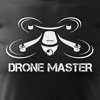 Koszulka z dronem DJI dron drone quadrocopter męska czarna REGULAR